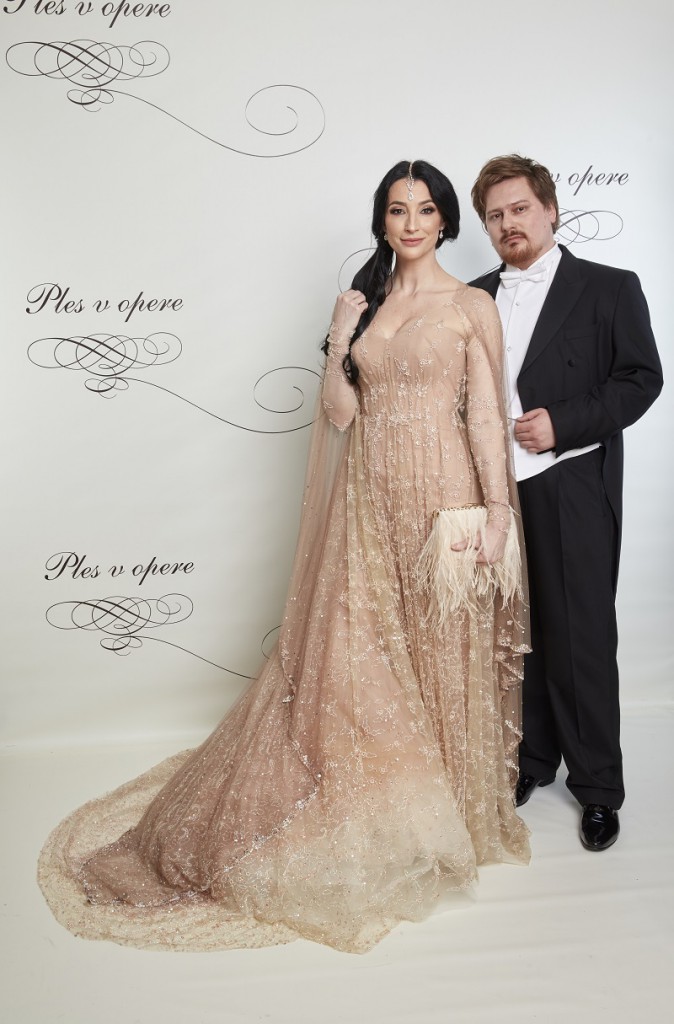 Boris Hanečka,módny návrhár, Lucia Hablovičová