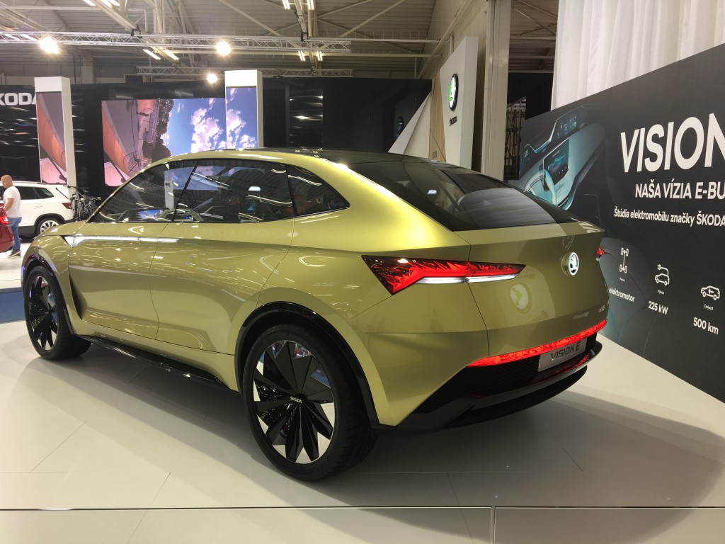 Koncepčný elektromobil Škoda Vision E