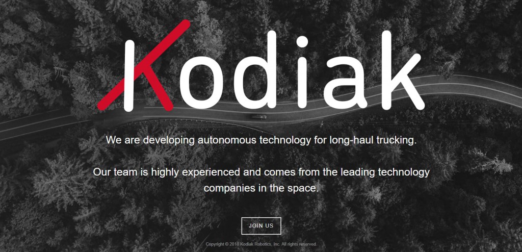 Startup Kodiak Robotics aktuálne hľadá IT špecialistov, o presnom modeli svojho fungovania zatiaľ neinformuje ani na svojom webe.