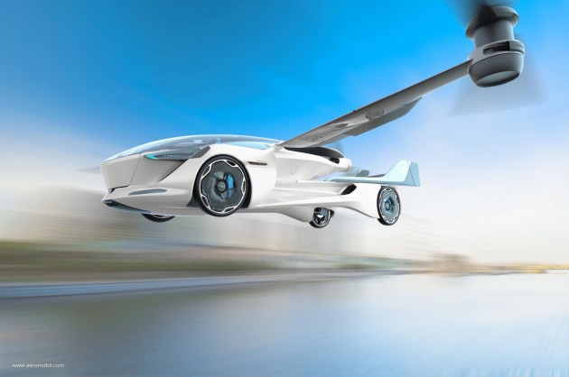 Nový AeroMobil 5.0 bude na elektrinu, vzlietne a pristane vertikálne