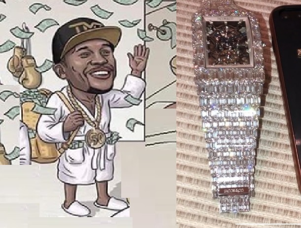 Floyd Mayweather má hodinky The Billionaire za 18 miliónov USD!