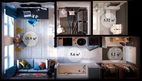 Môže rodina reálne žiť v byte s rozlohou 75 štvorcových metrov? A 60?