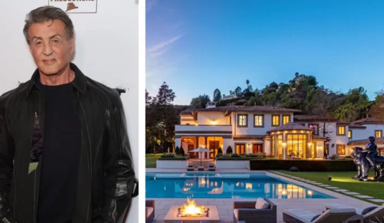 Sylvester Stallone predáva svoje na mieru postavené sídlo v Los Angeles za 110 miliónov dolárov. Pozrite sa dovnútra