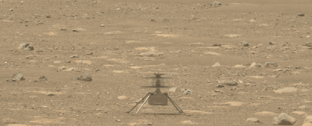 Prvý let helikoptéry Ingenuity na Marse [NASA]