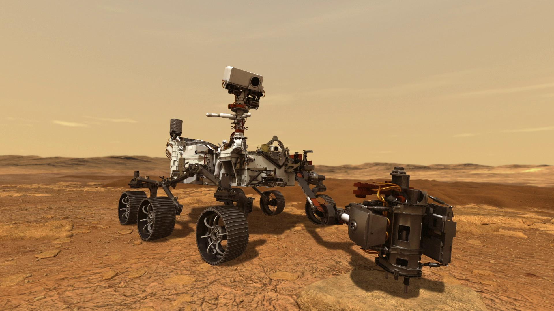 Rover Perseverance získal prvú vzorku horniny z Marsu
