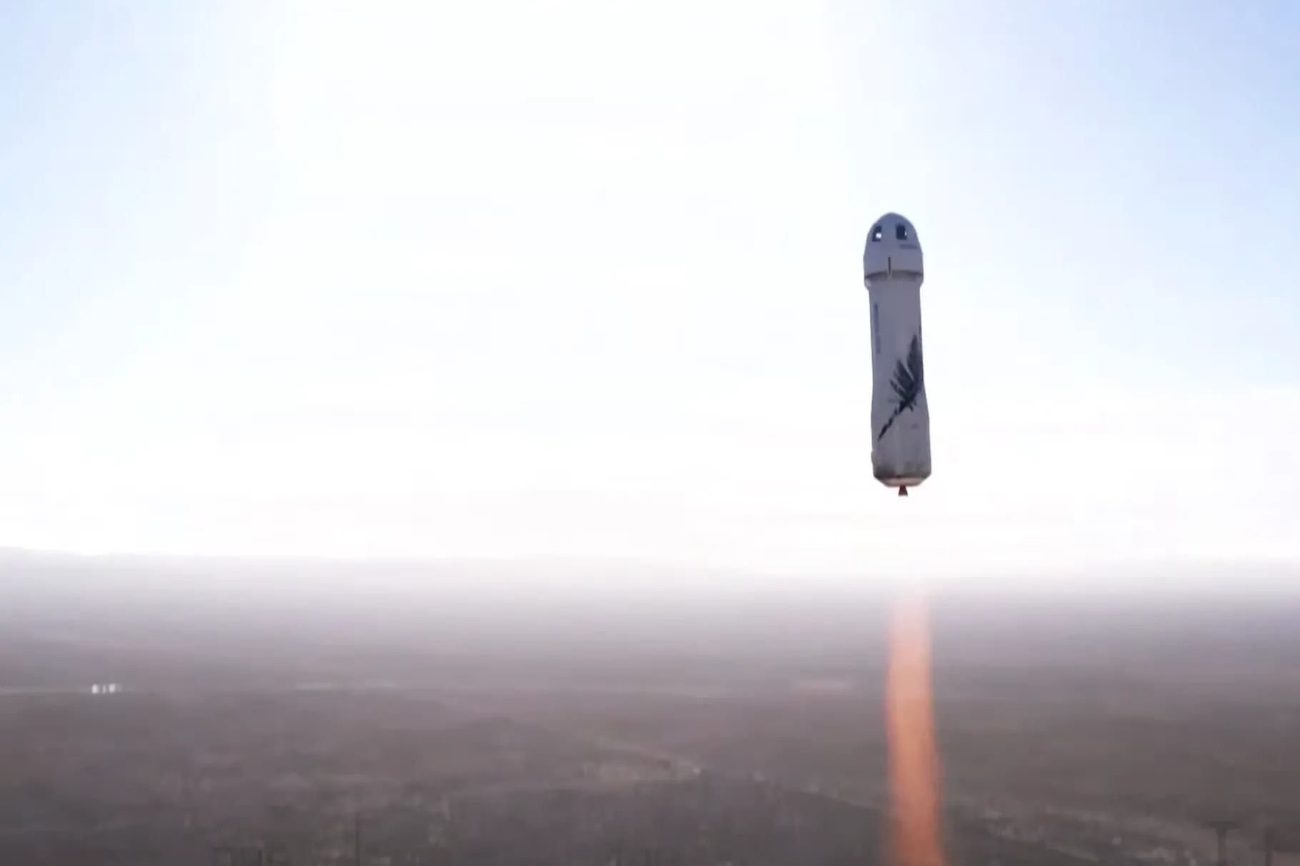 Let rakety New Sheppard [Blue Origin]