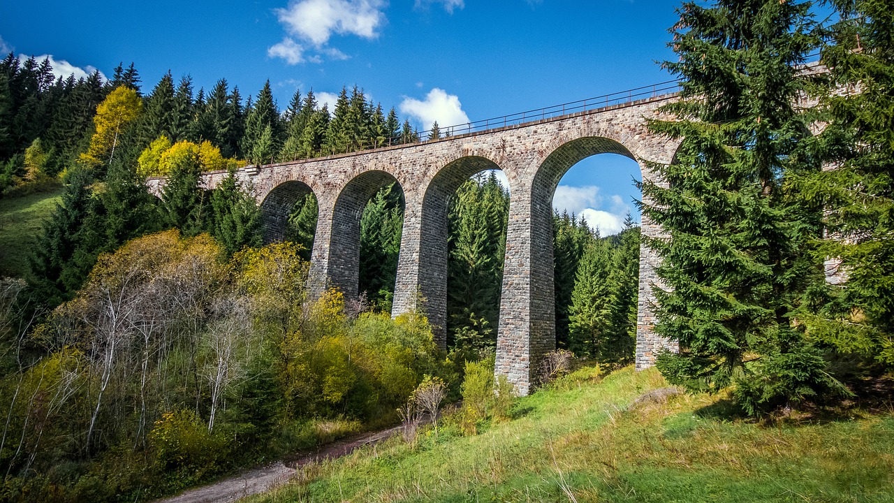 Najfotogenickejšie slovenské mosty a viadukty