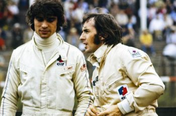 François Cevert spolu s mentorom a priateľom Jackiem Stewartom