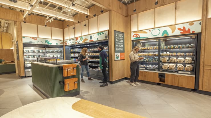 Obchod s&nbsp;občerstvením Amazon Go v&nbsp;kaviarni Starbucks [Starbucks]