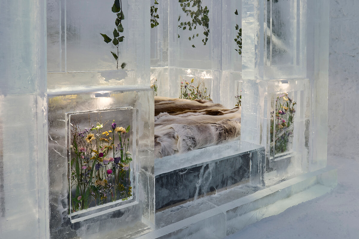 Švédsky ľadový hotel ponúka nové kráľovské apartmány