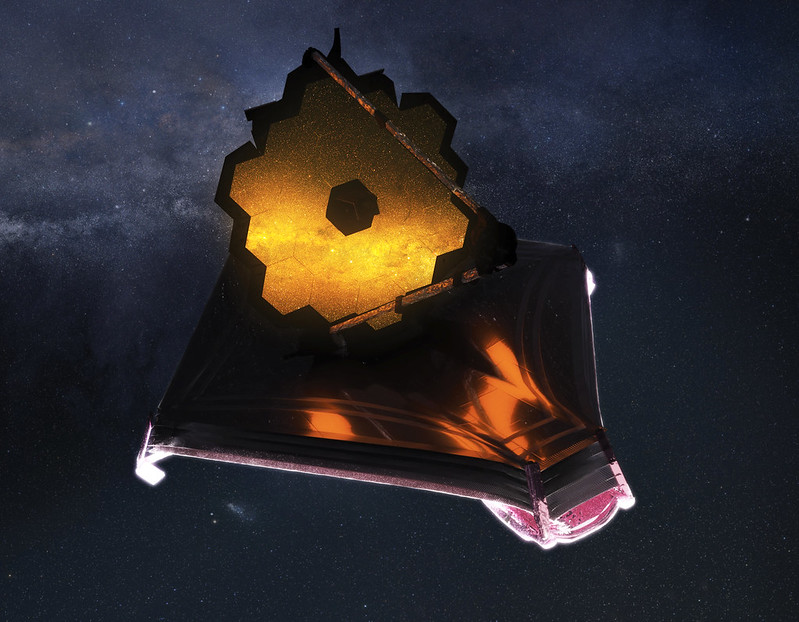 Teleskop Jamesa Webba poškodil mikrometeoroid