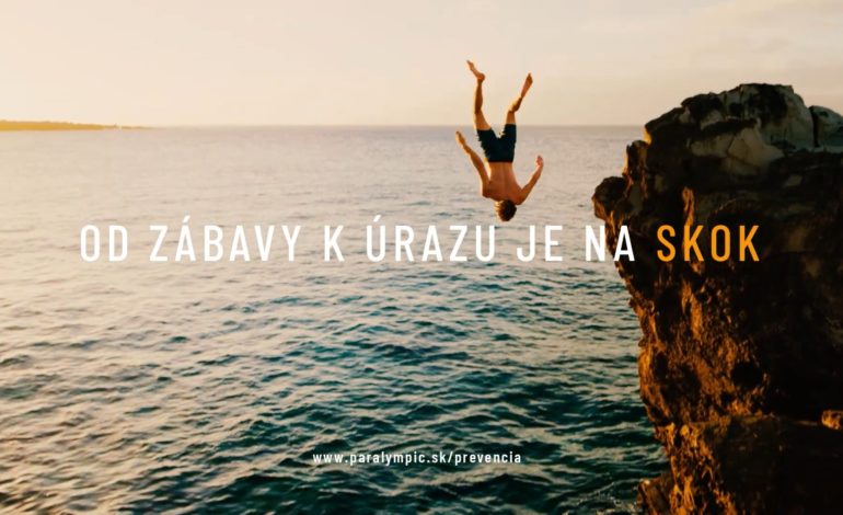 Najdôležitejšia kampaň tohto leta. Neskáčte do vody bezhlavo, upozorňujú naši paralympionici