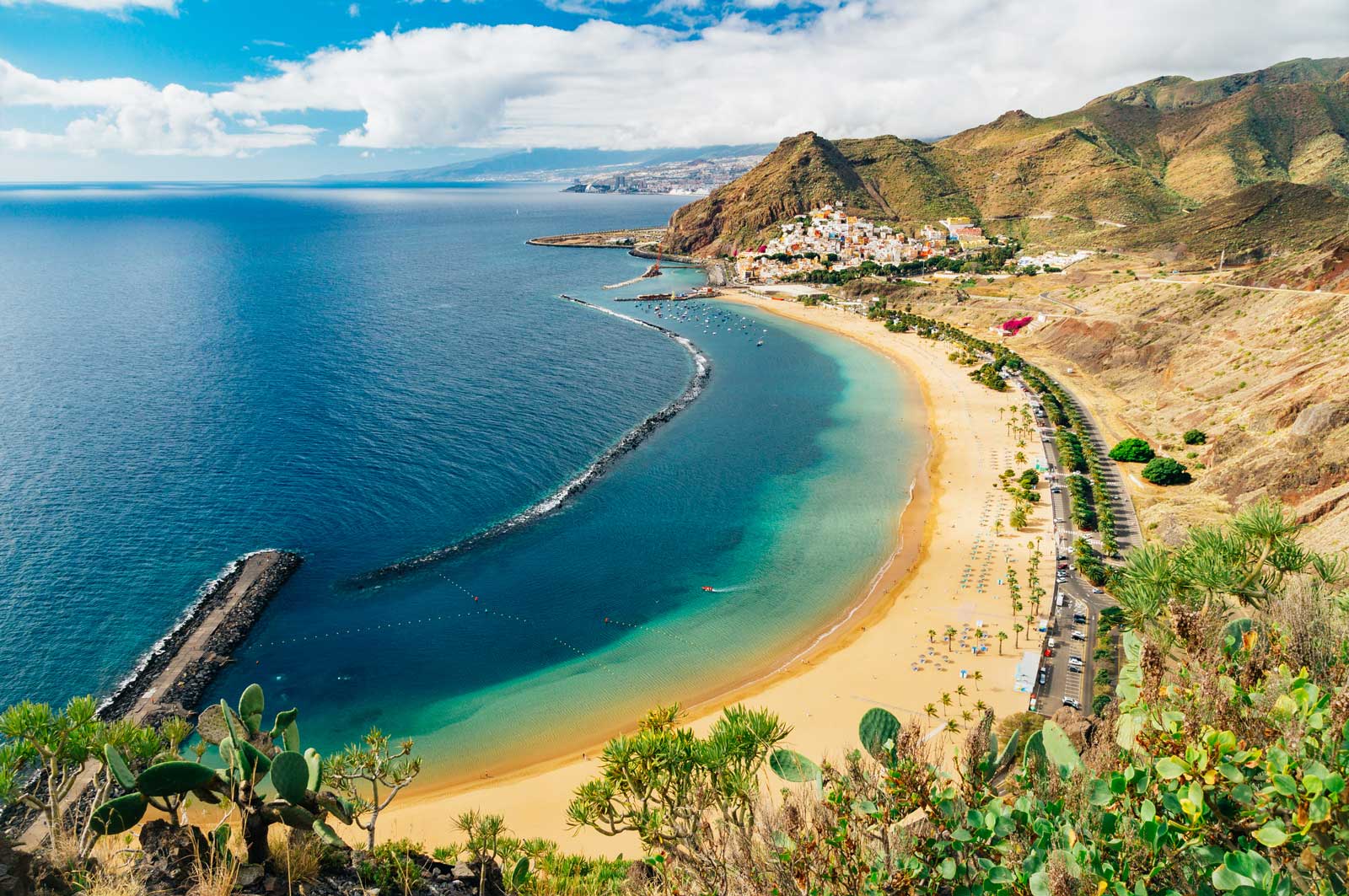 Najkrajšie pláže na ostrove Tenerife