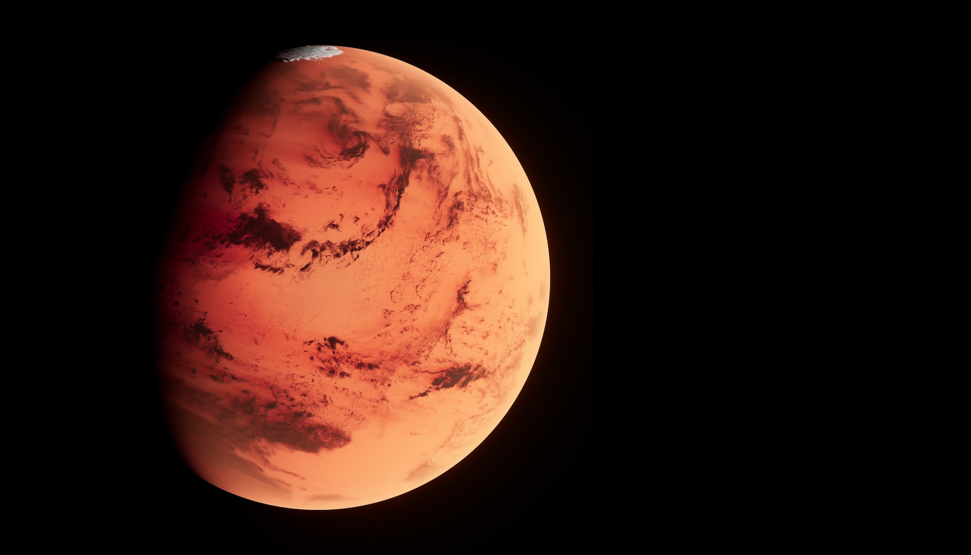 nová vrstva Marsu
